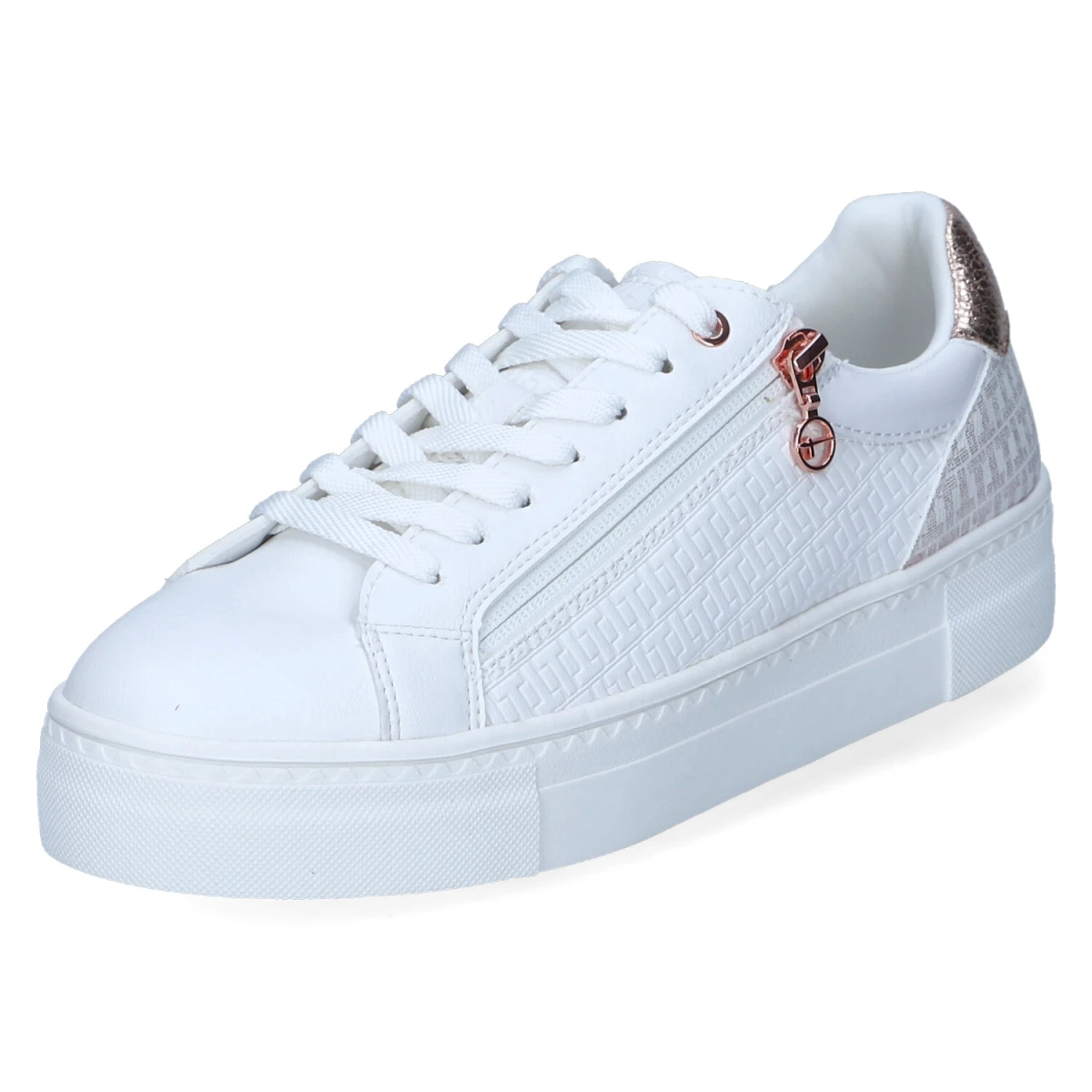 Low Sneaker - WHT/ROSE GOLD
