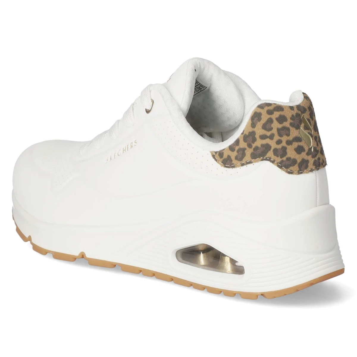 Low Sneaker JUNGLE NITE - White/Leopard