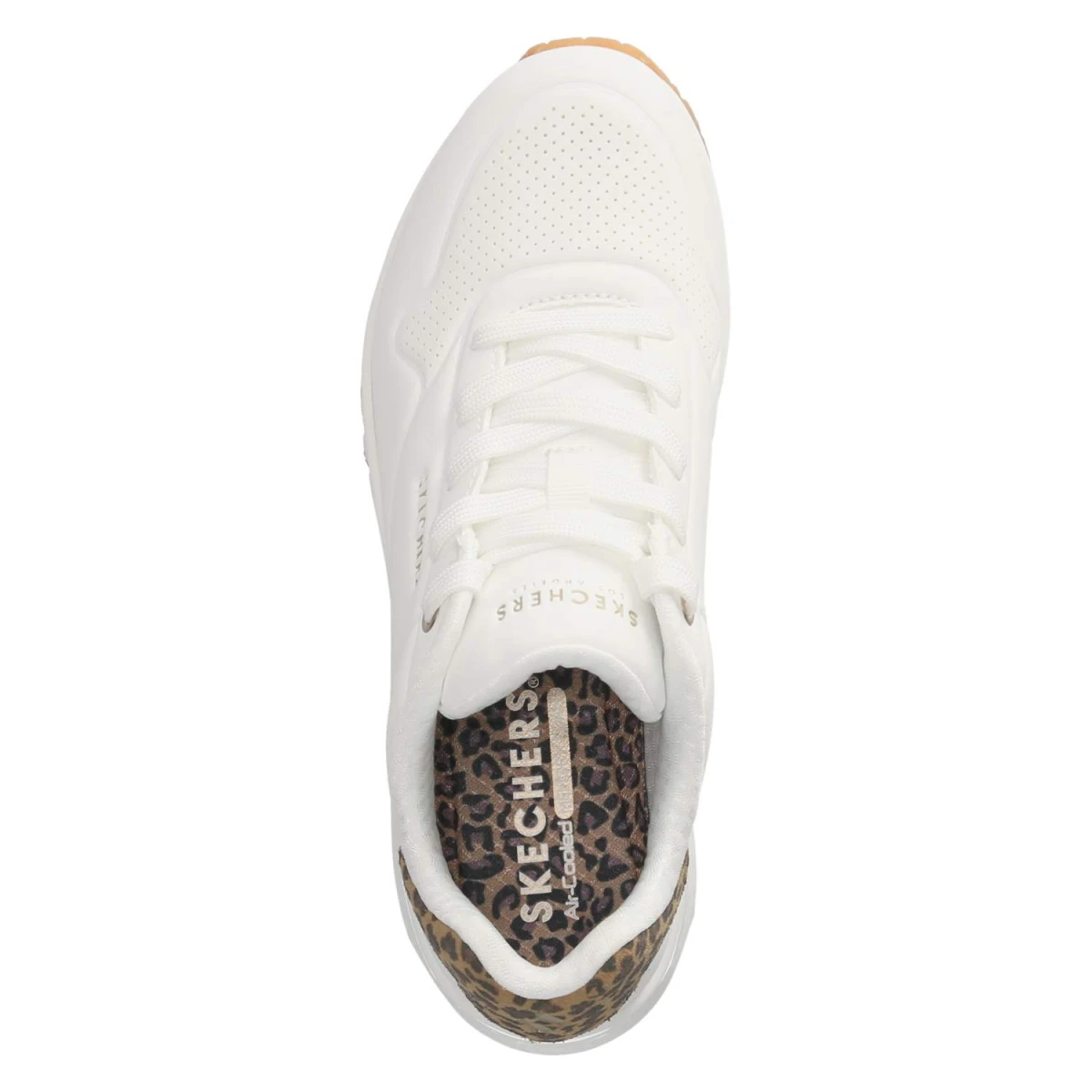 Low Sneaker JUNGLE NITE - White/Leopard