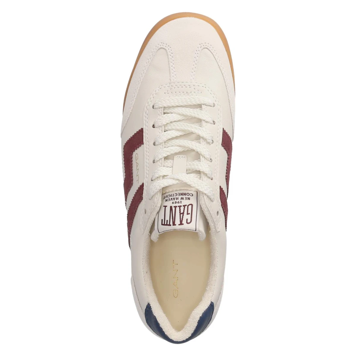 Low Sneaker Beylana - white/portwine