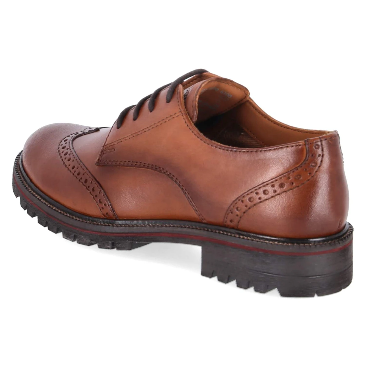 Halbschuhe - cognac