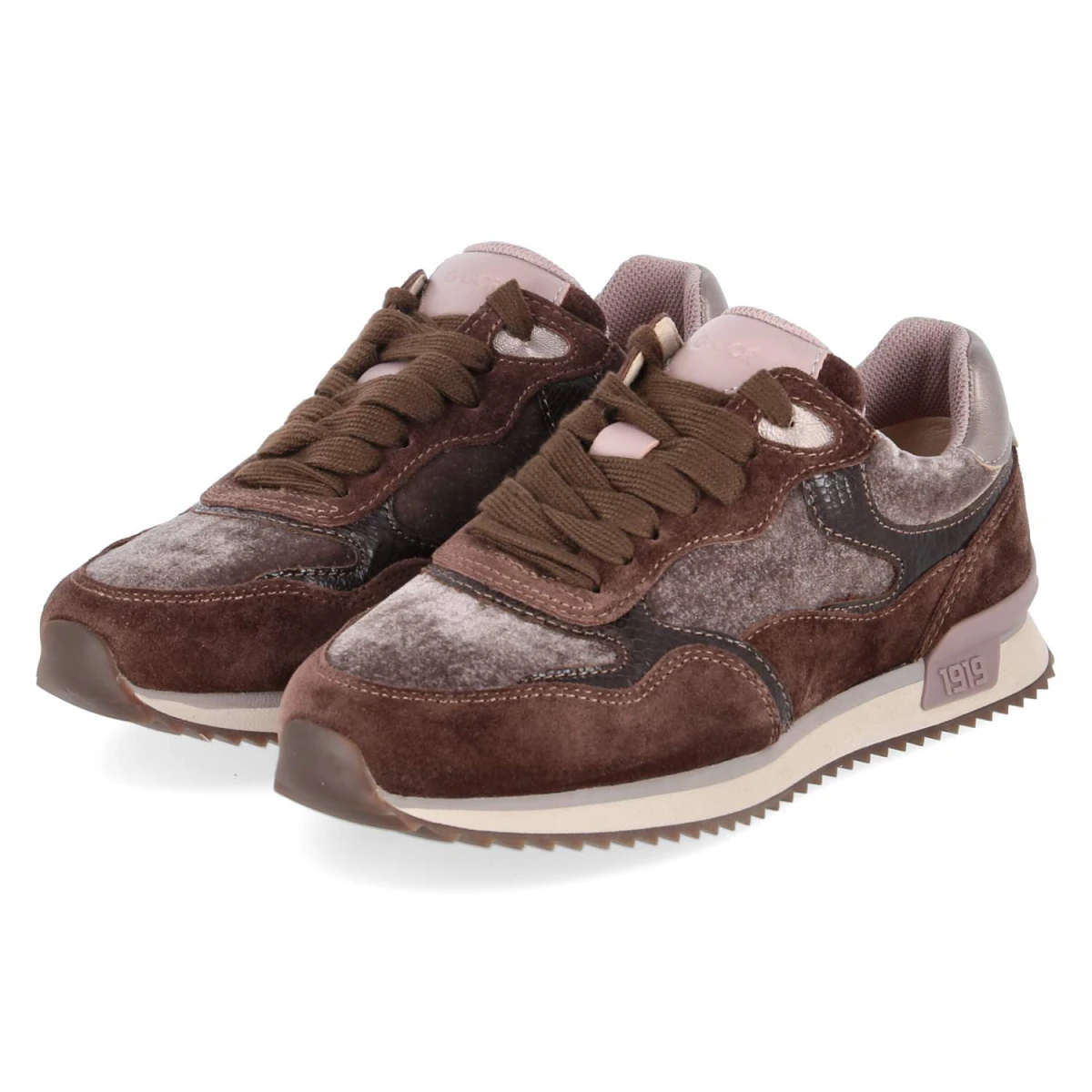 Low Sneaker - cacao/dark-rose