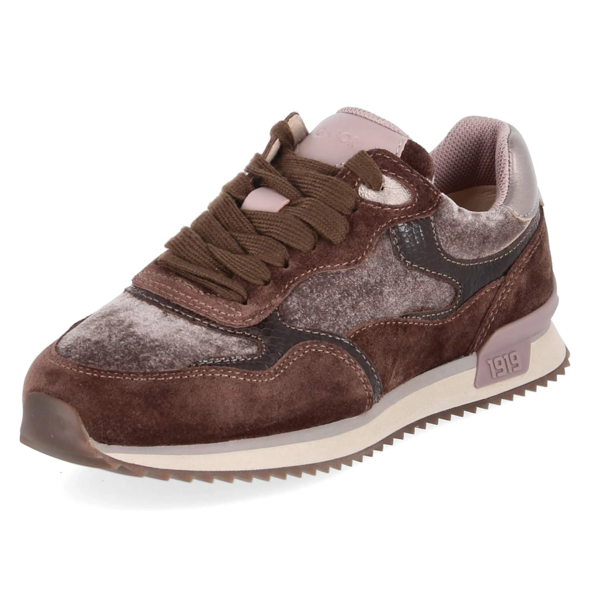 Low Sneaker - cacao/dark-rose
