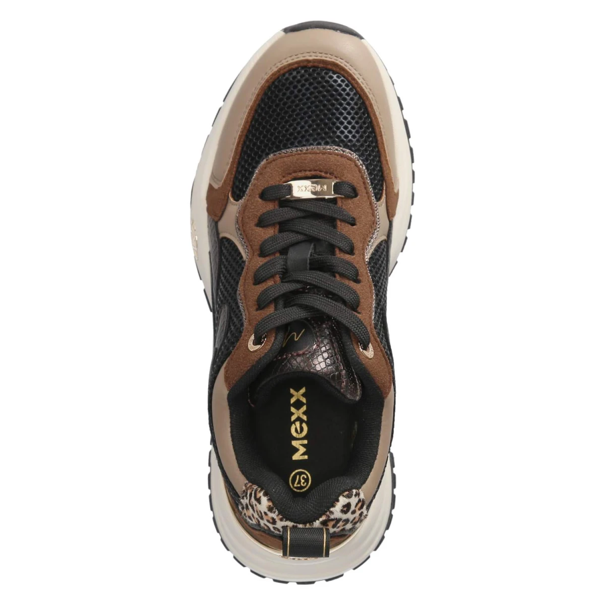 Low Sneaker PALM ORA - taupe/black