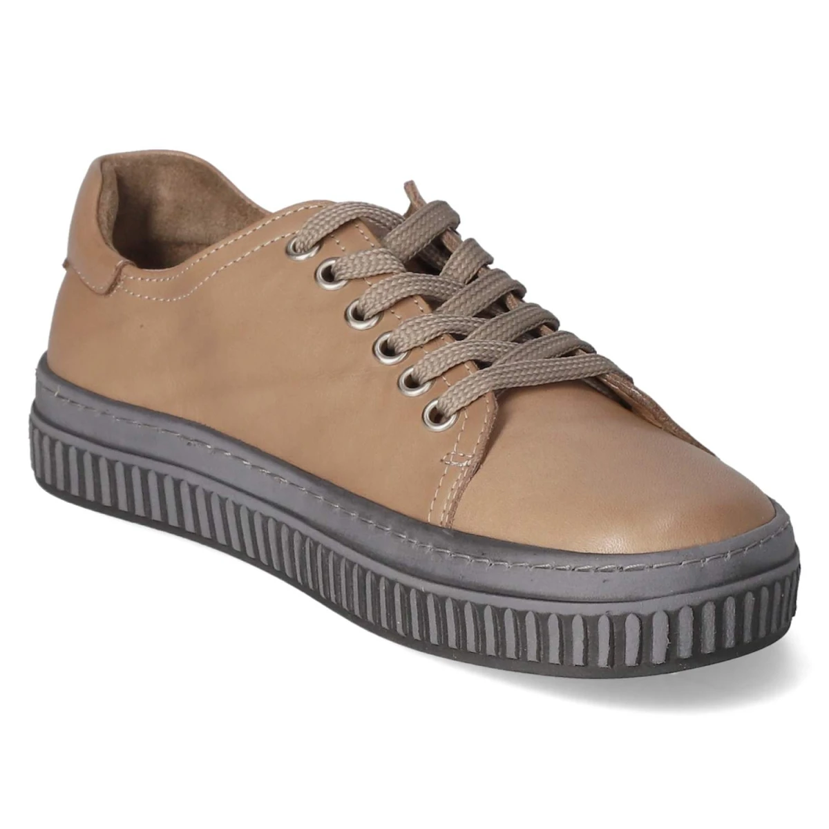 Halbschuhe - peanut/schiefer
