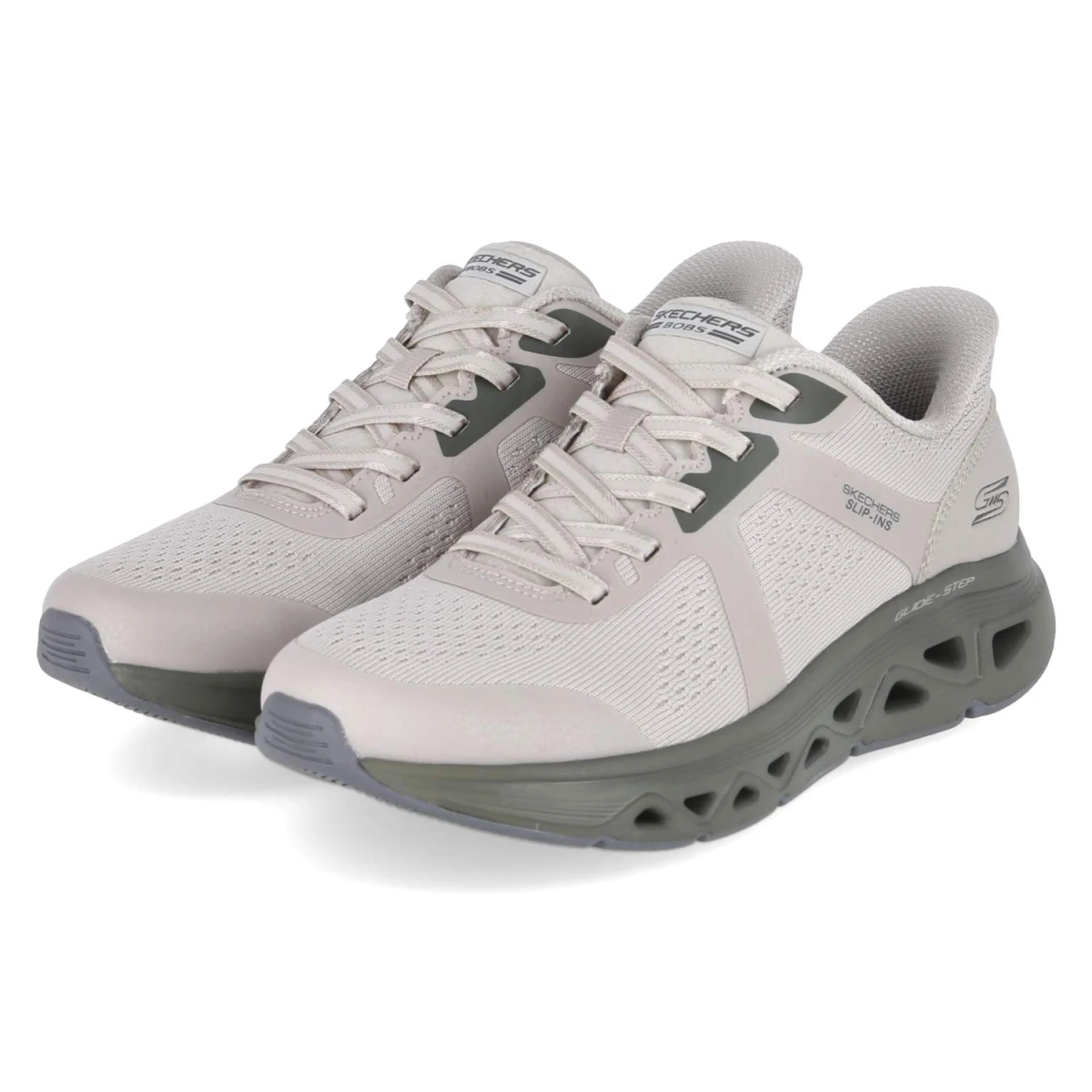 Slip-ins Sneaker BOBS ARC WAVES REMIX-GET GROUNDED - natural/olive