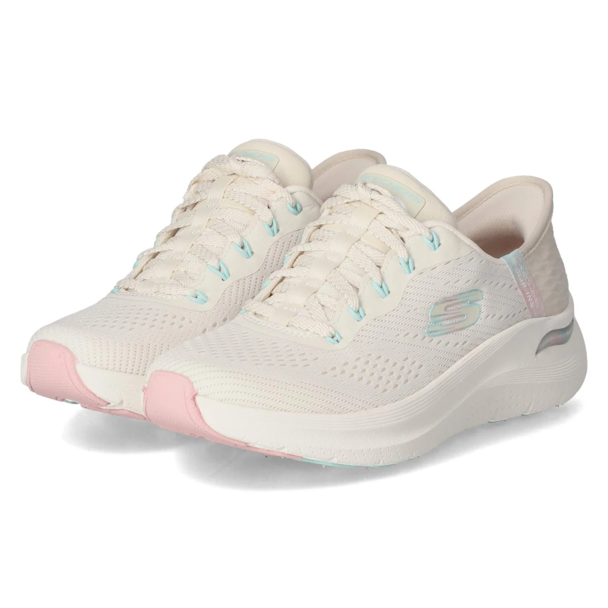 Low Sneaker EASY CHIC - Natural/Pink