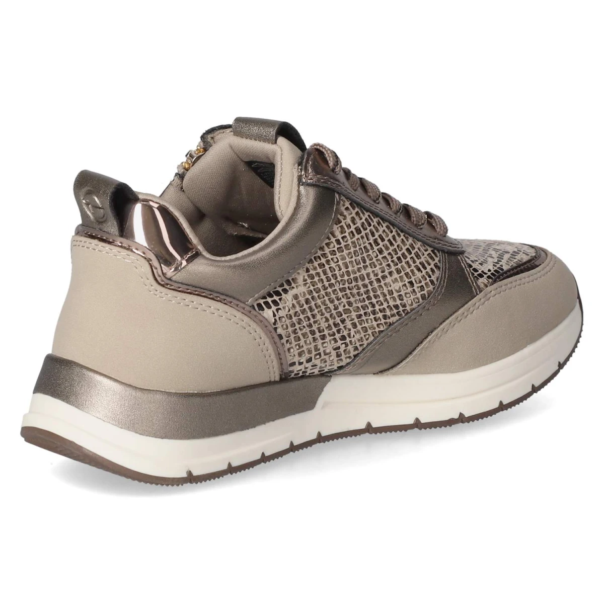 Low Sneaker - TAUPE/SNAKE