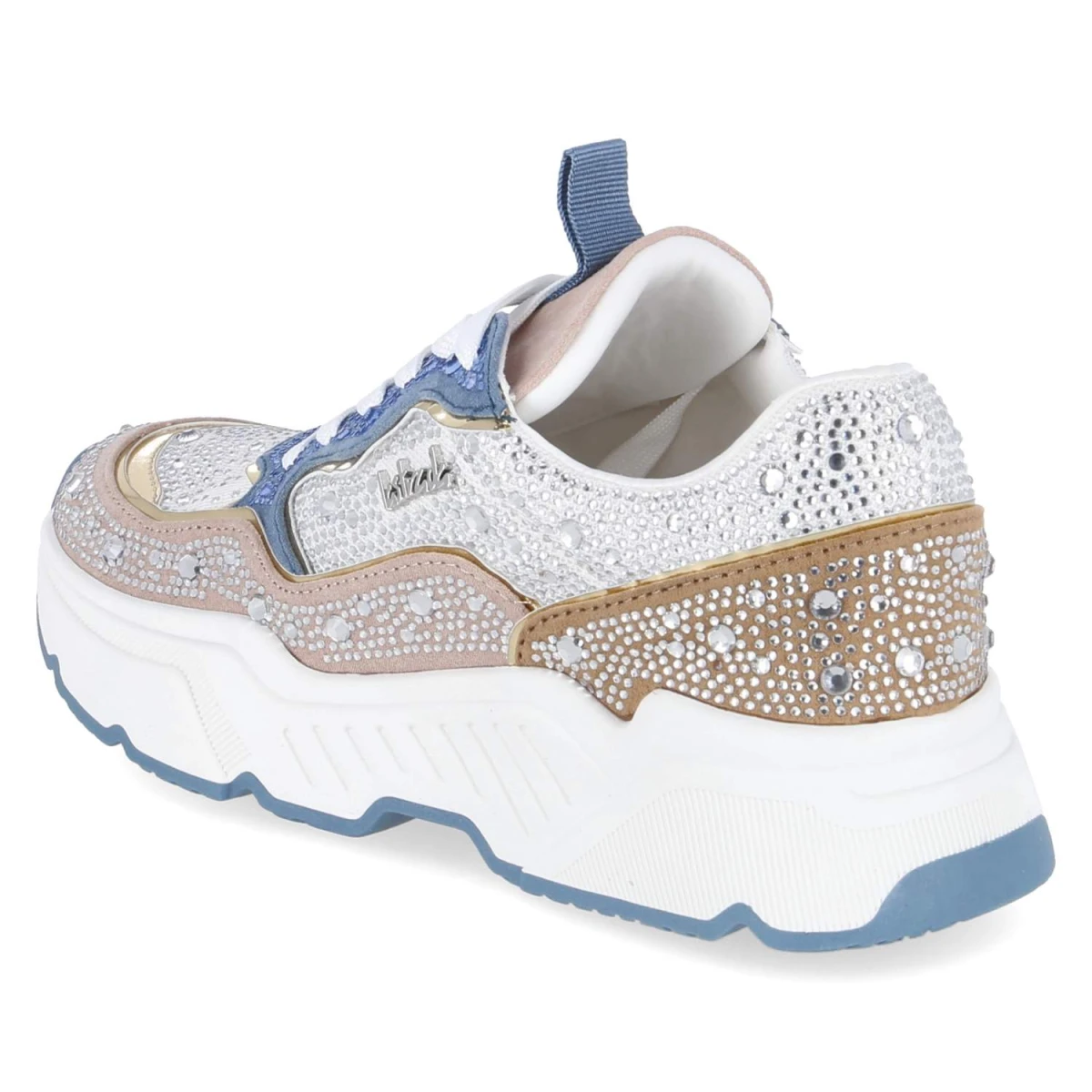 Low Sneaker - sand/lt blue