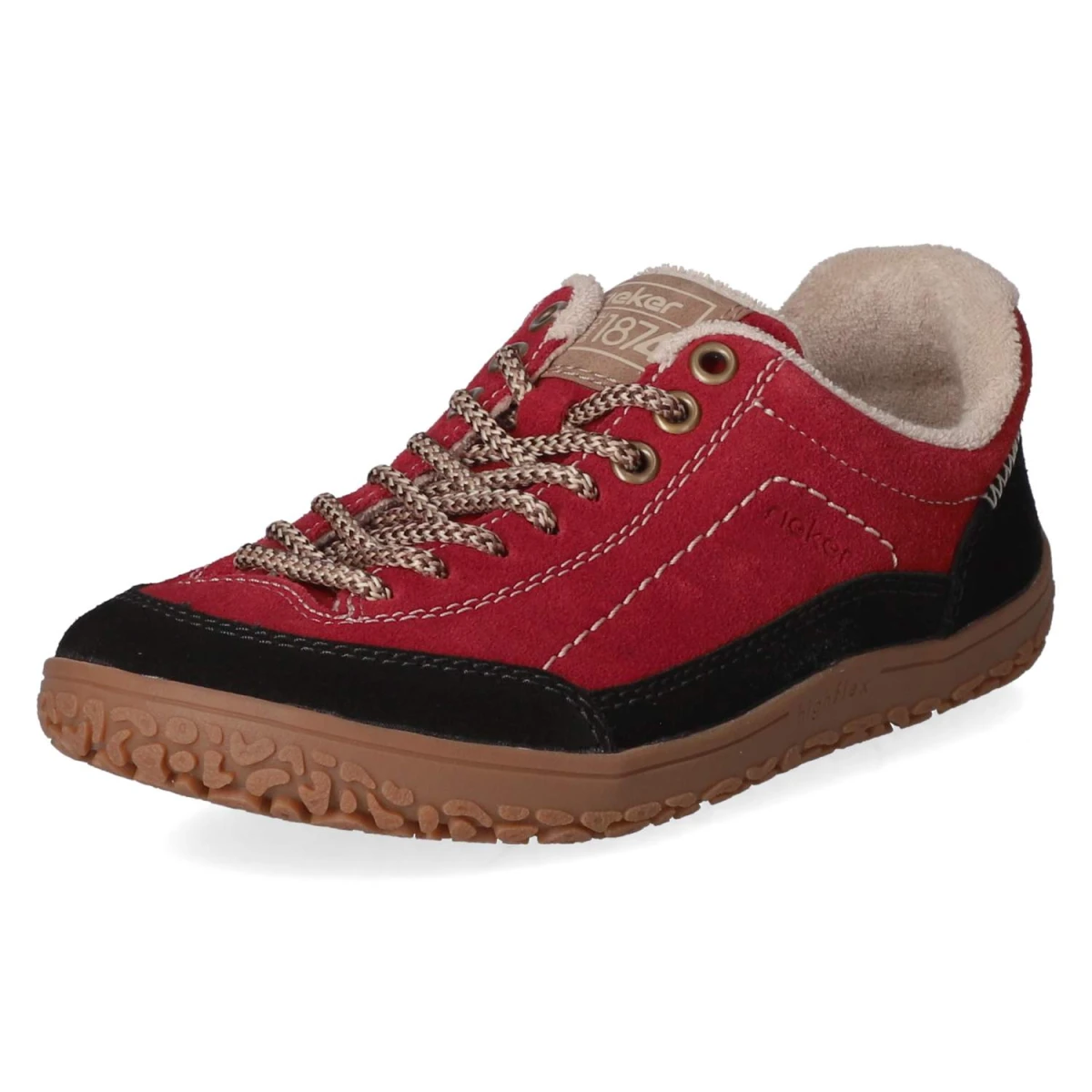 Low Sneaker - rot kombi