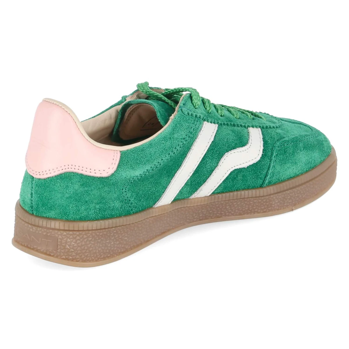 Low Sneaker - green/peachpink