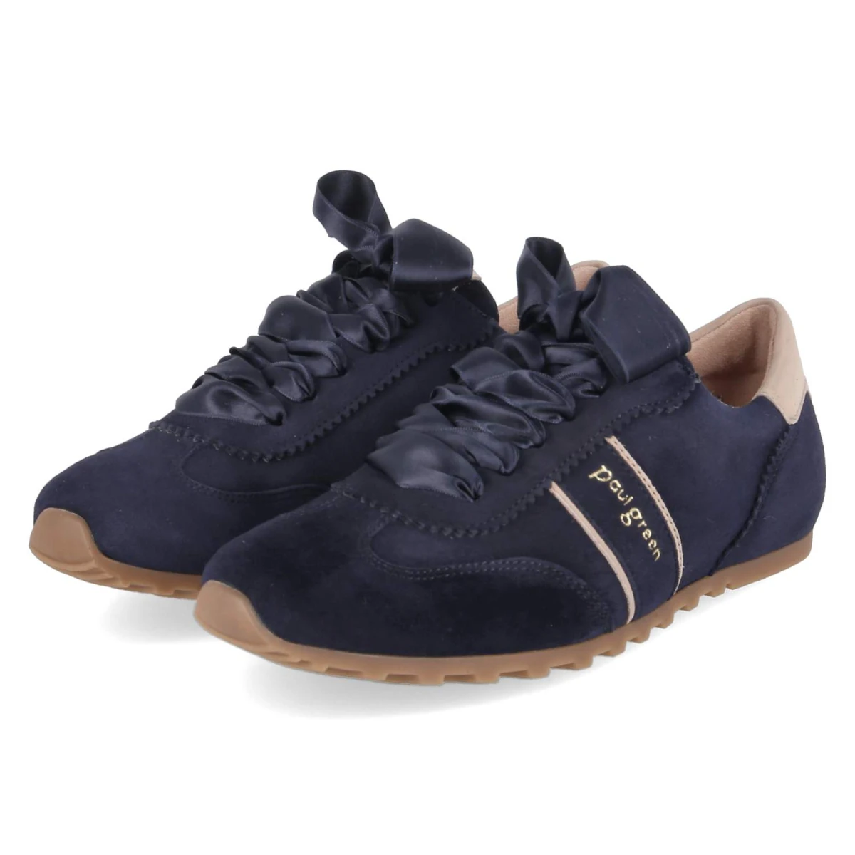 Low Sneaker - Blau/Antelope