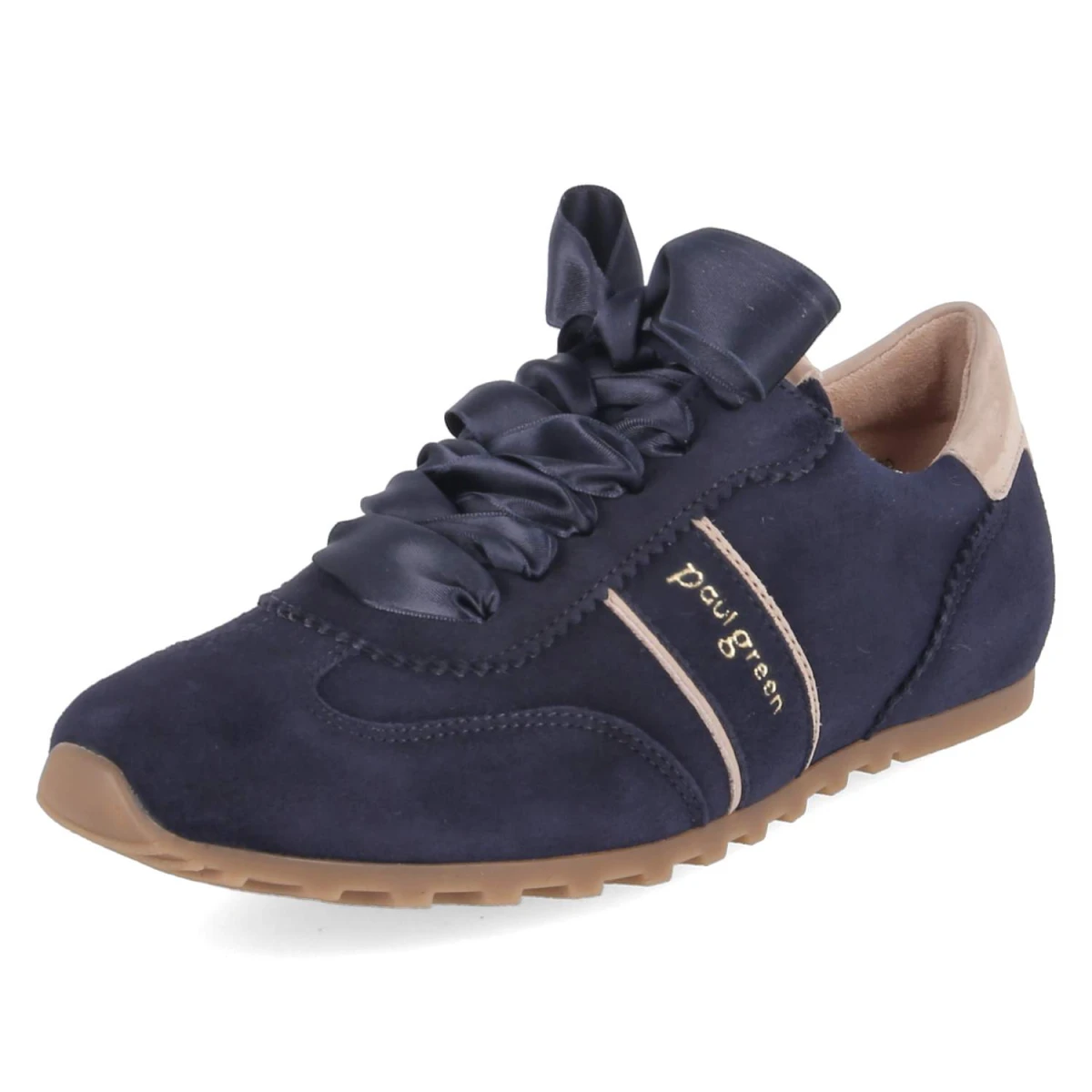 Low Sneaker - Blau/Antelope