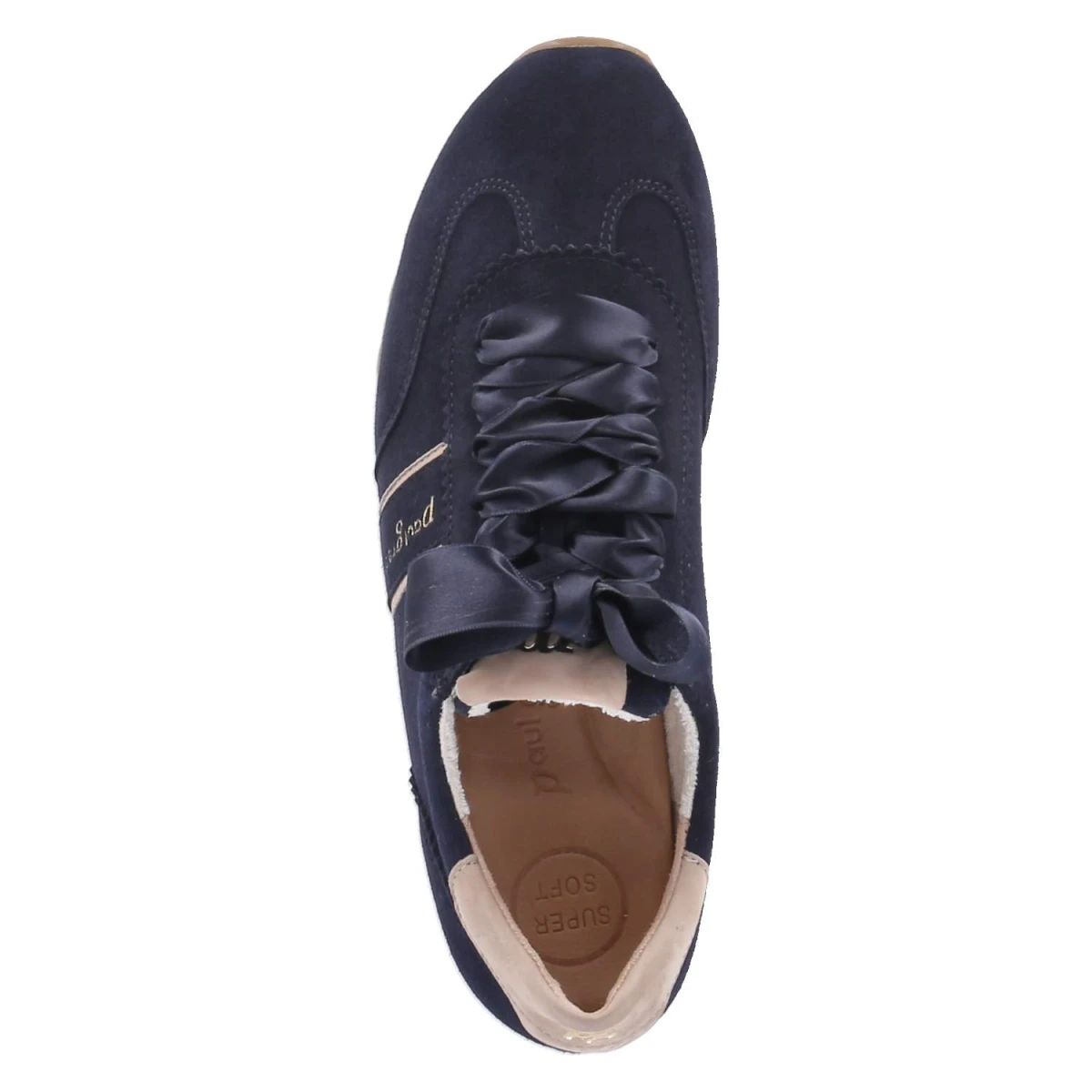 Low Sneaker - Blau/Antelope