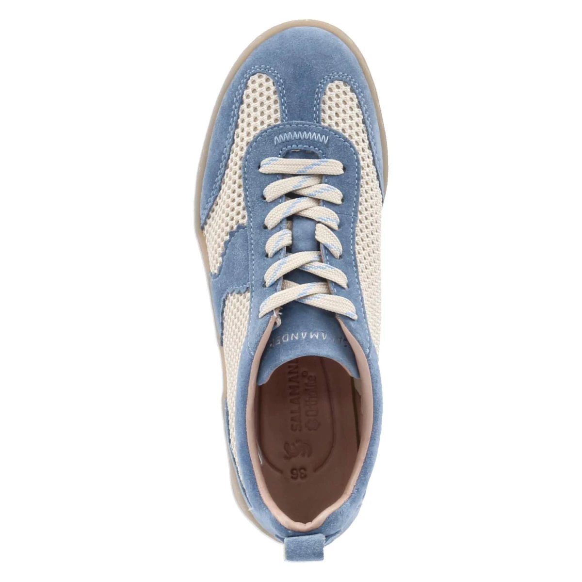 Low Sneaker - light blue/offwhite