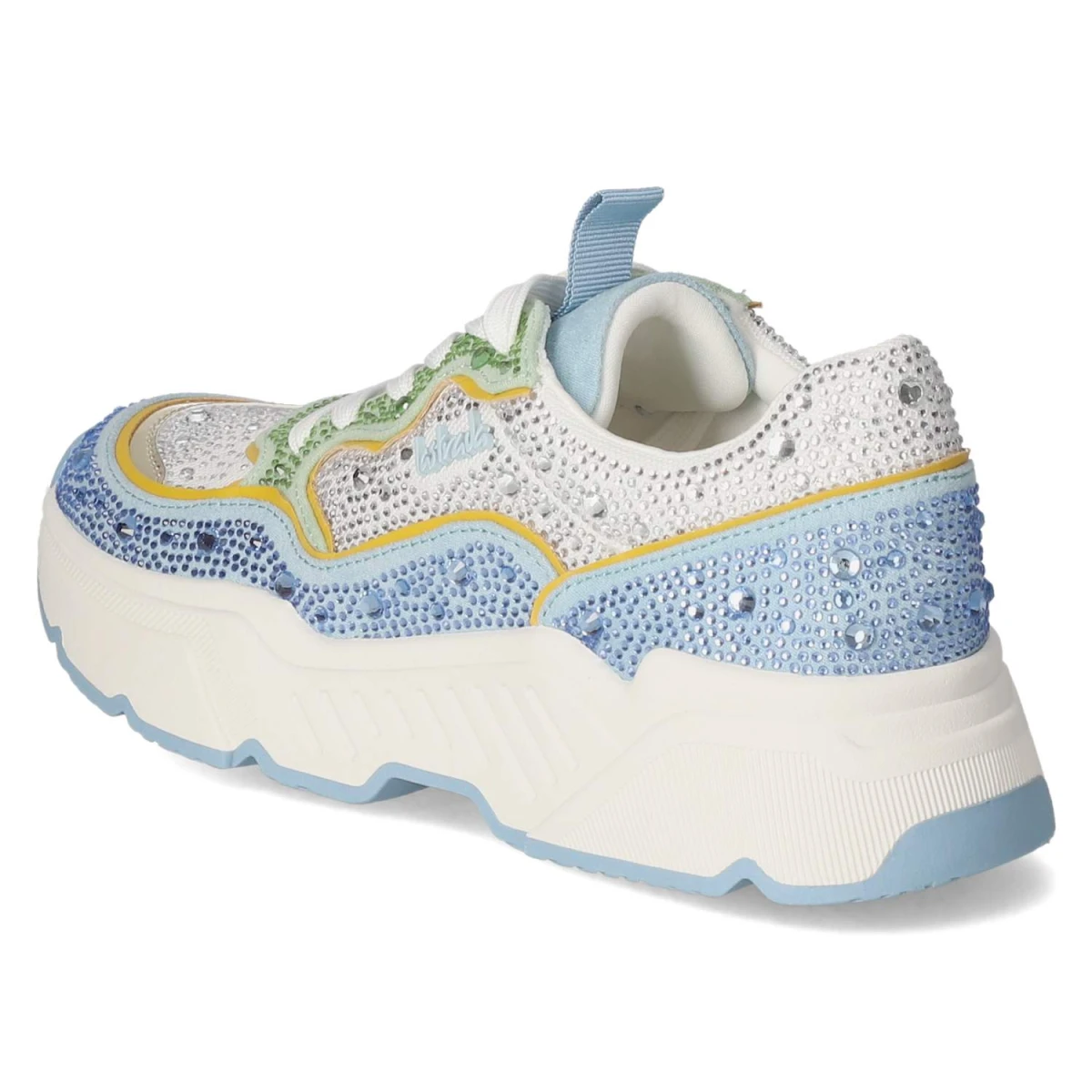 Low Sneaker - lt blue white