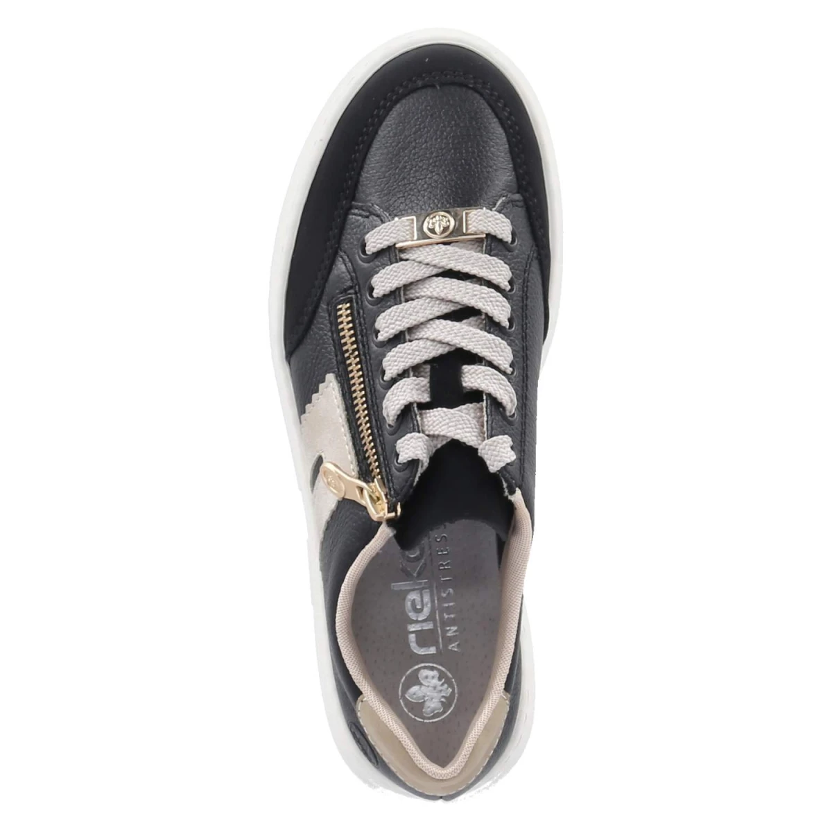 Plateausneaker - schwarz