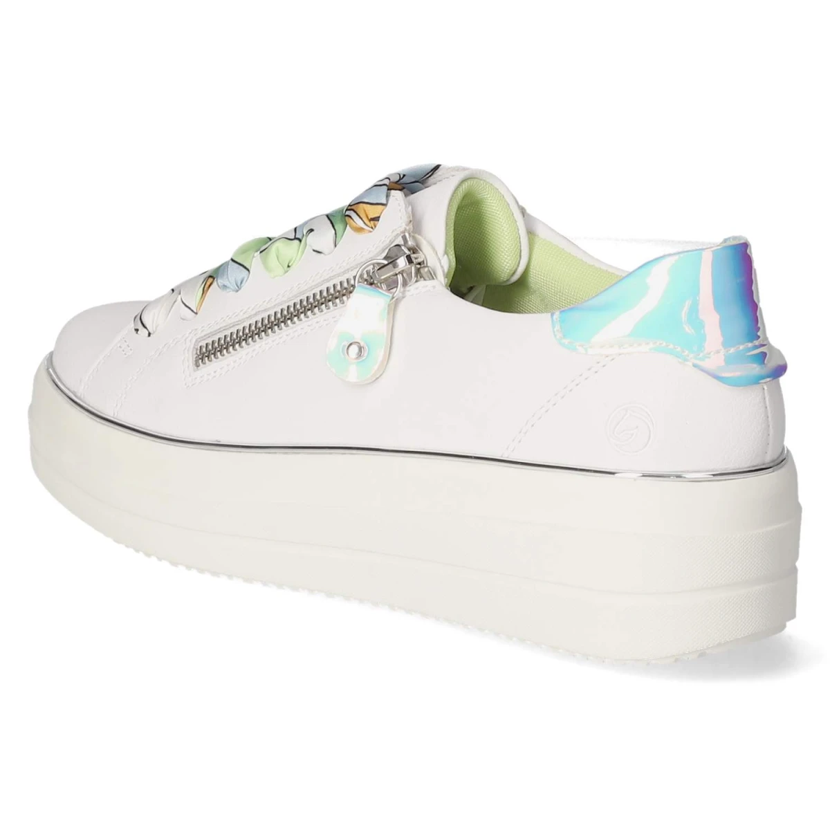 Low Sneaker - weiss kombi