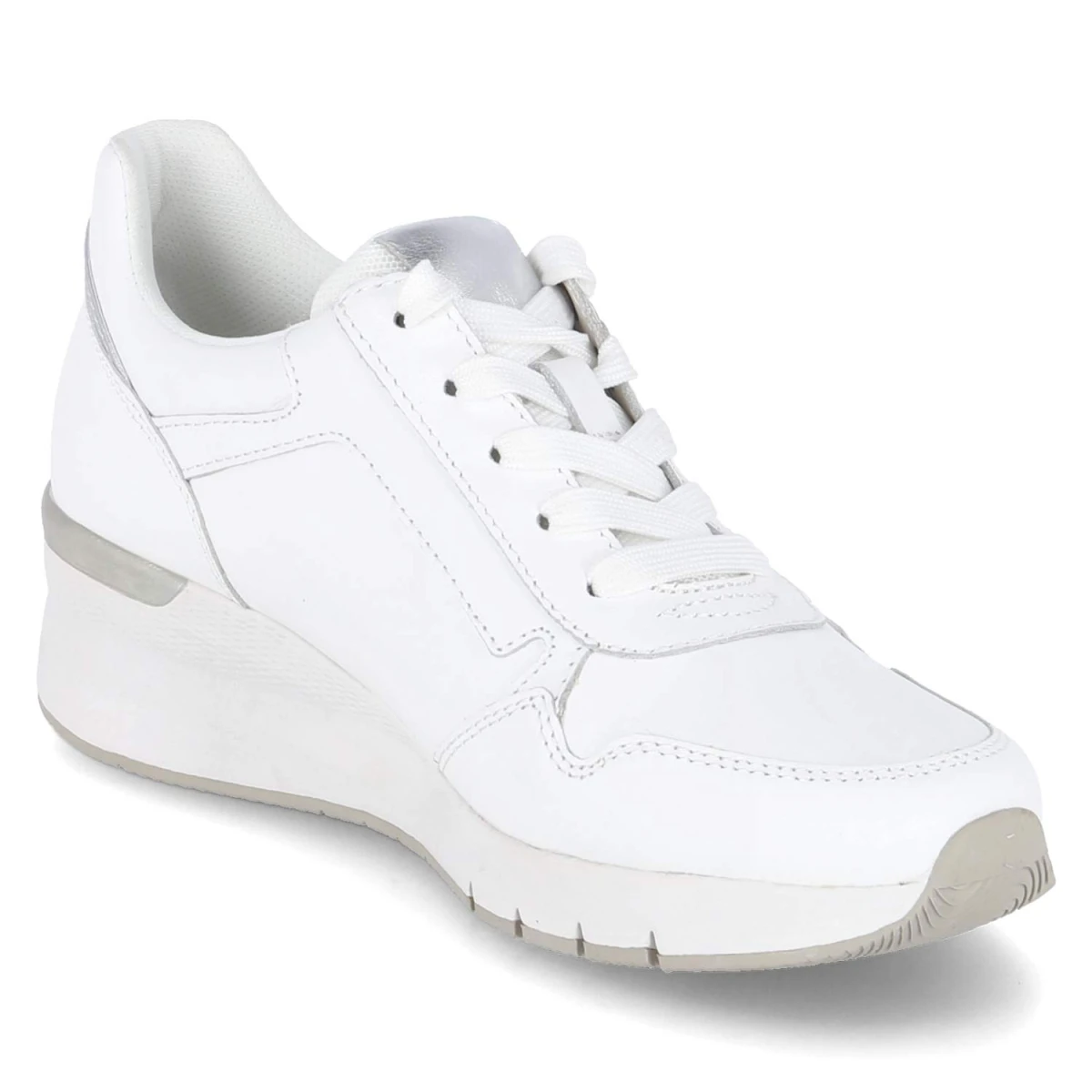 Low Sneaker - weiss/silber