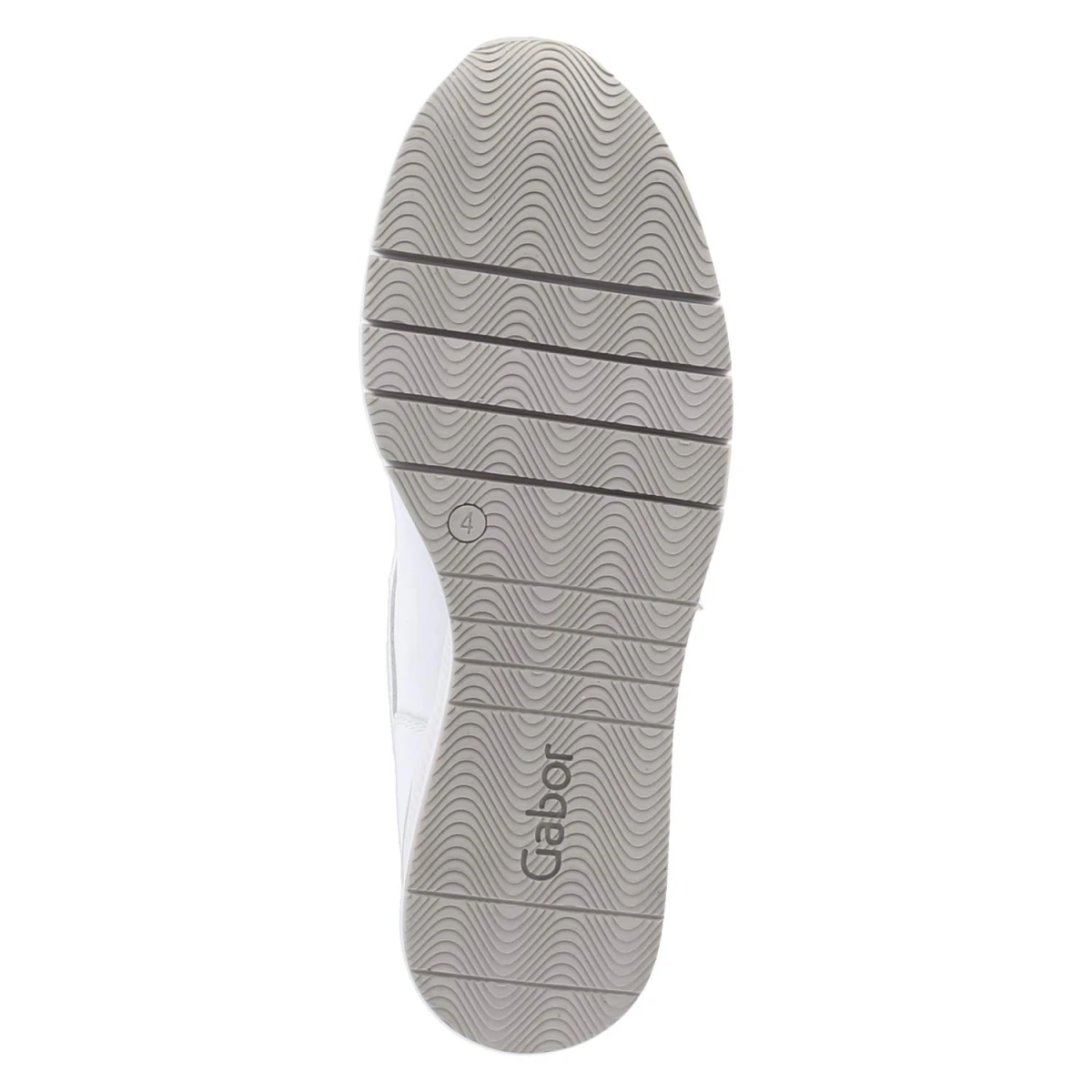 Low Sneaker - weiss/silber