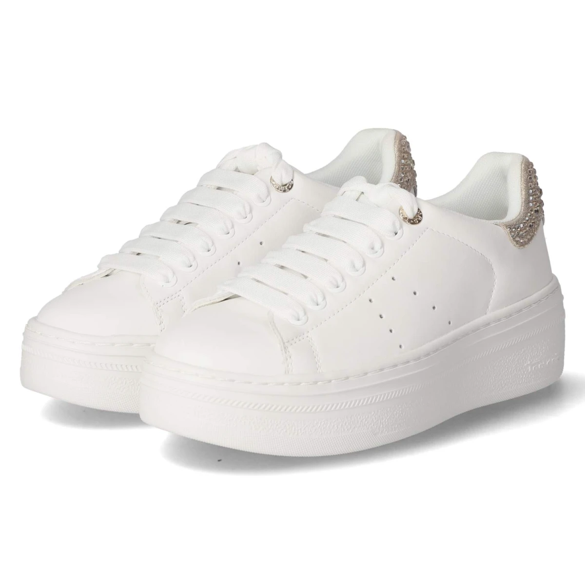 Low Sneaker - WHITE/CHAMPAGNE