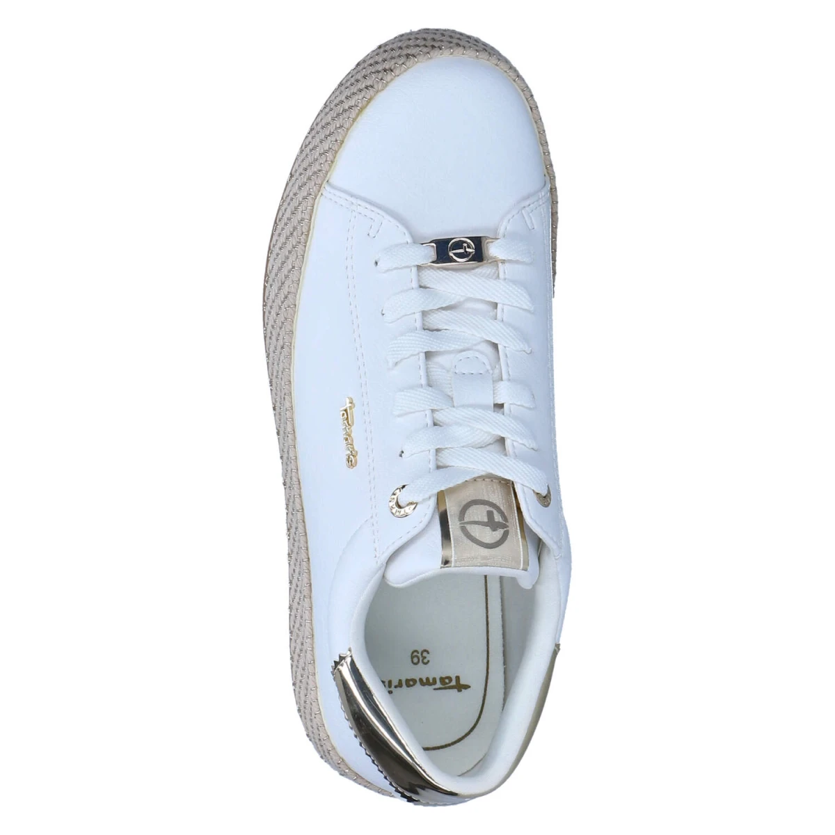 Low Sneaker - WHITE/GOLD
