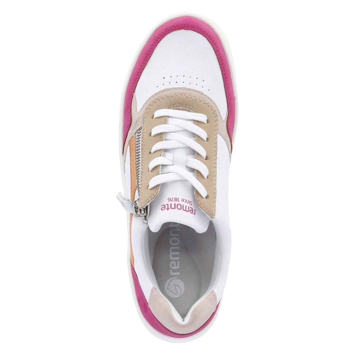 Low Sneaker - weiss kombi