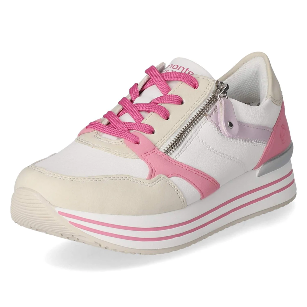 Sneaker Low - weiss kombi