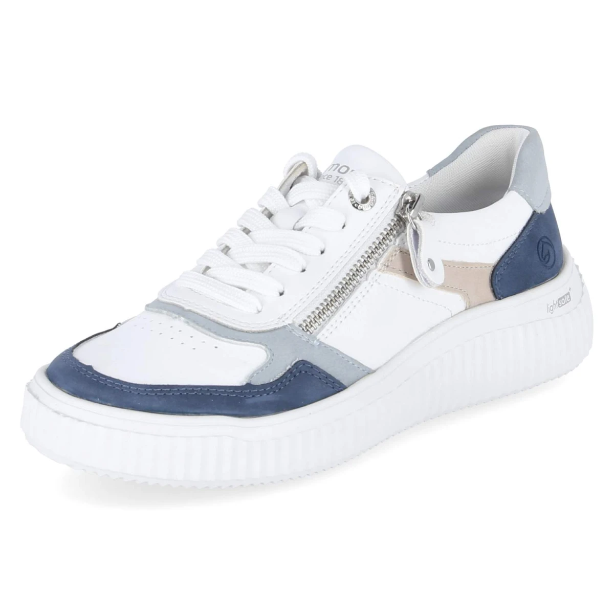 Low Sneaker - weiss kombi