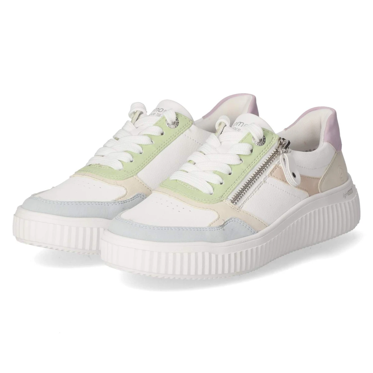 Low Sneaker - weiss kombi
