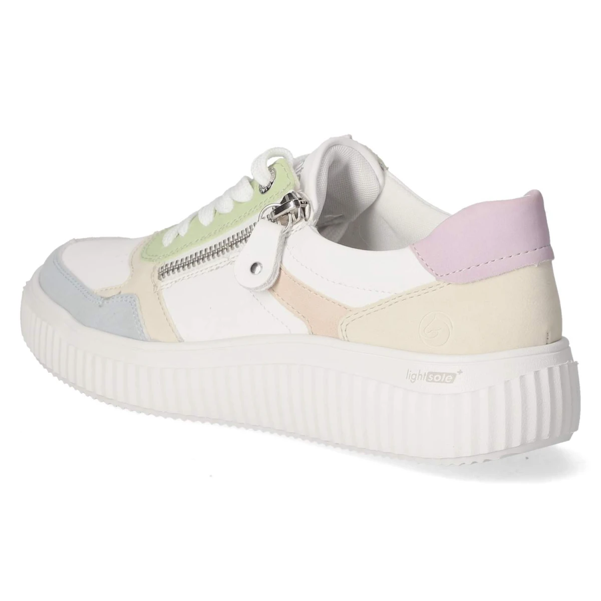 Low Sneaker - weiss kombi