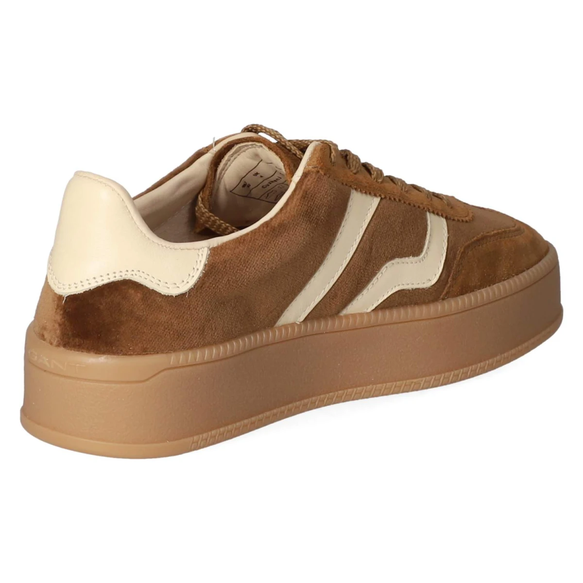 Low Sneaker CUZMANI - nut/cream