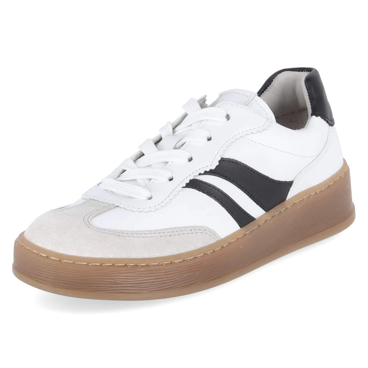 Low Sneaker - weiss/white/schw.