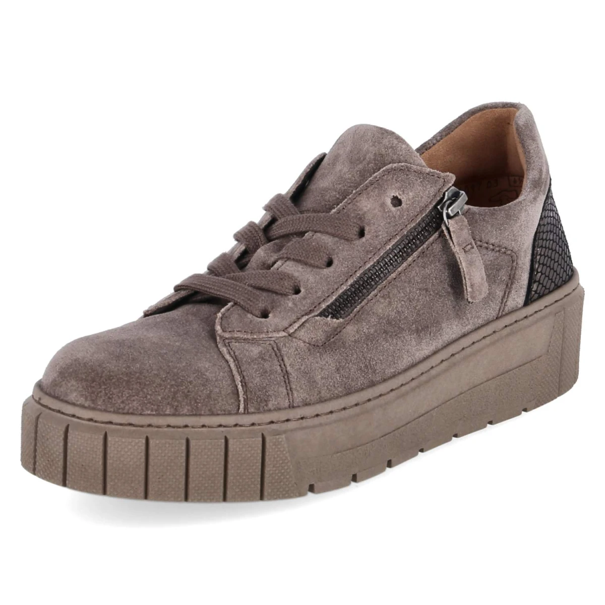 Plateau-Sneaker - taupe