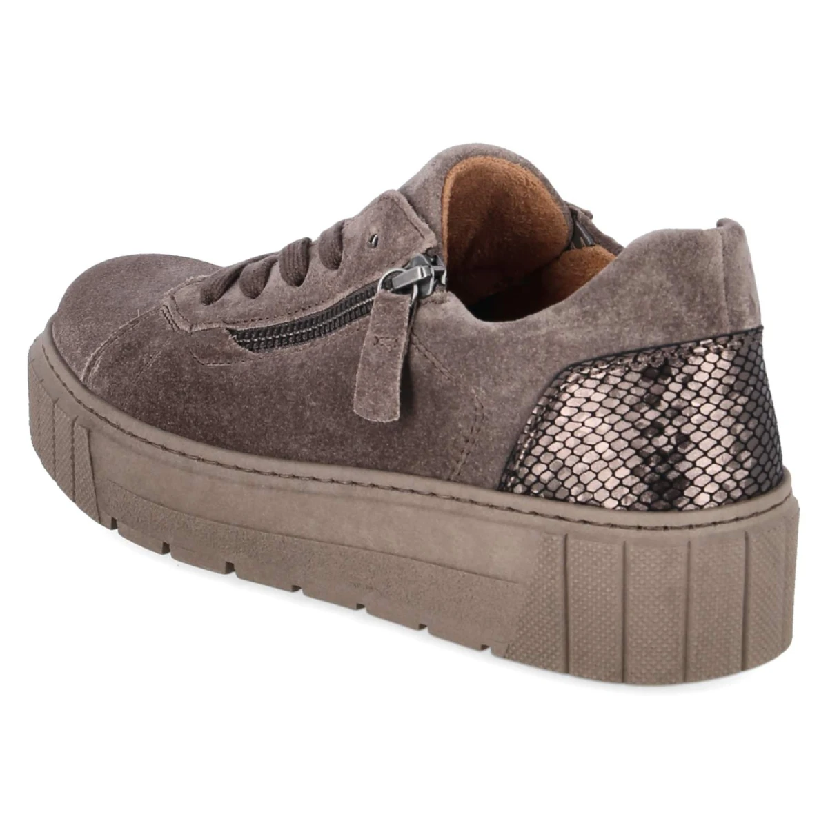 Plateau-Sneaker - taupe