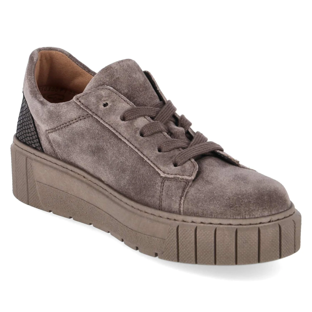 Plateau-Sneaker - taupe