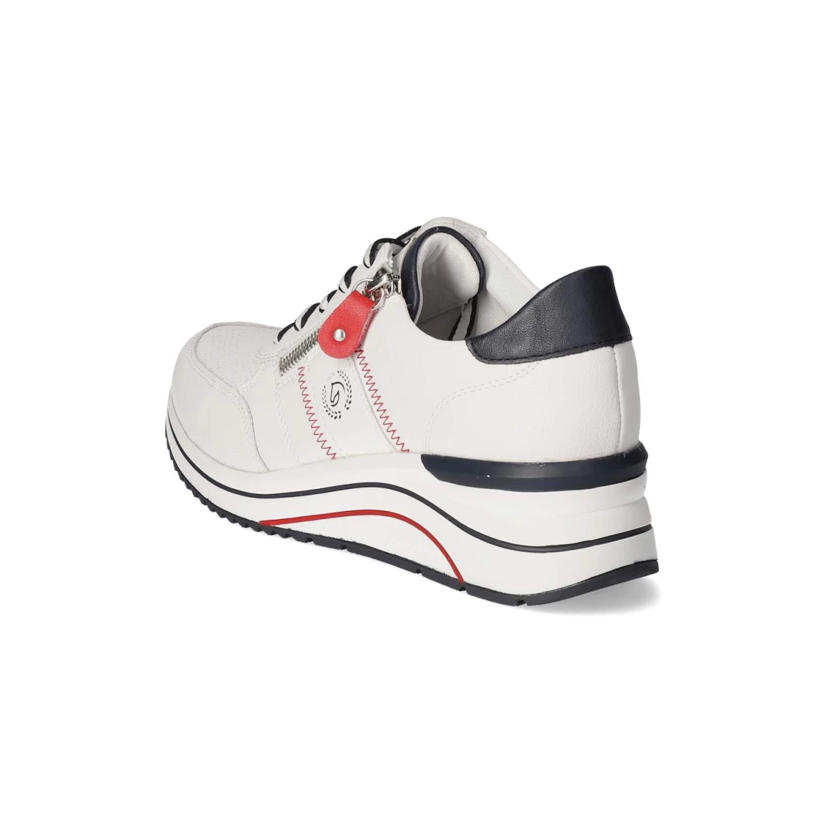 Low Sneaker - weiss kombi