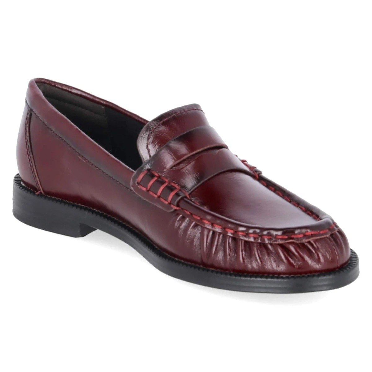Mokassins - MERLOT PATENT