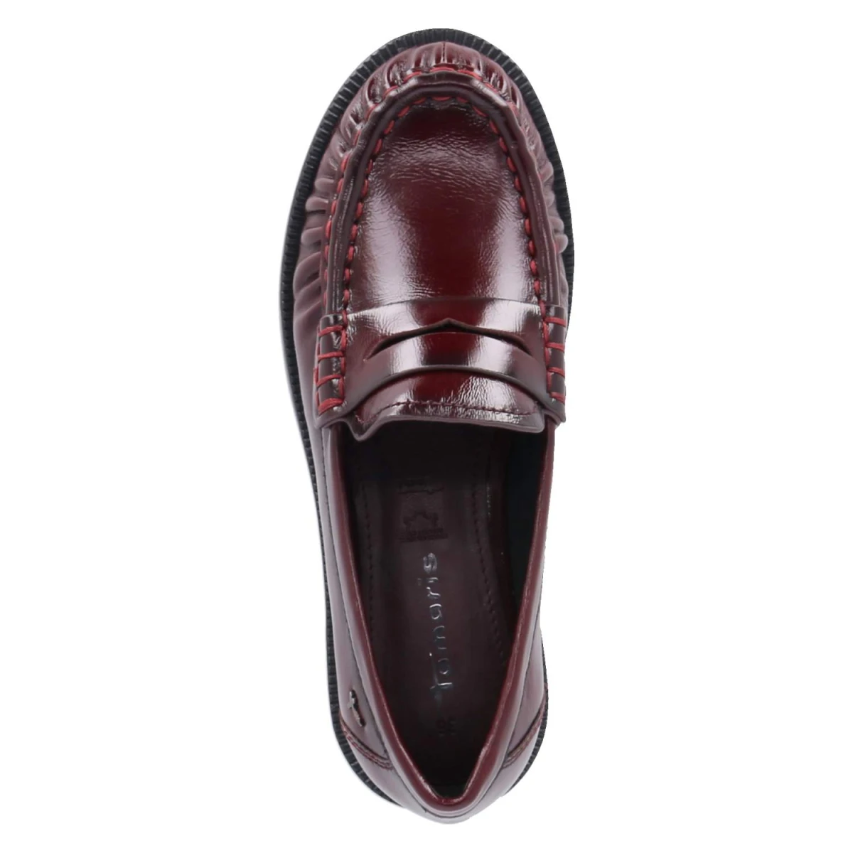 Mokassins - MERLOT PATENT