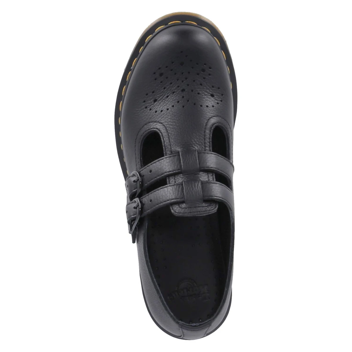 Halbschuhe MARY JANE 8065 - BLACK