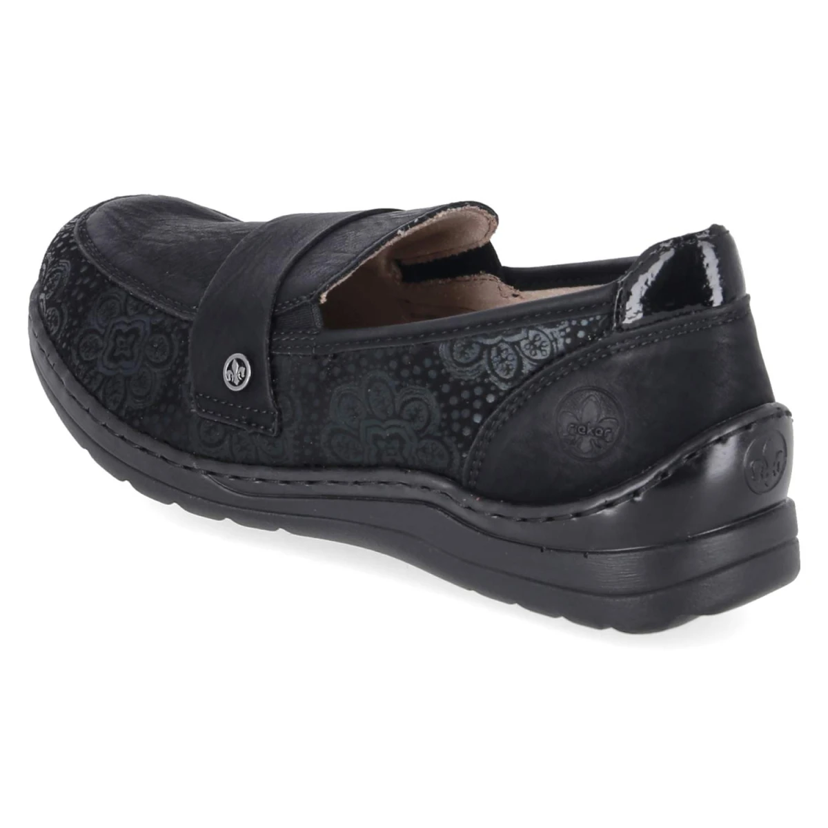 Slipper - schwarz