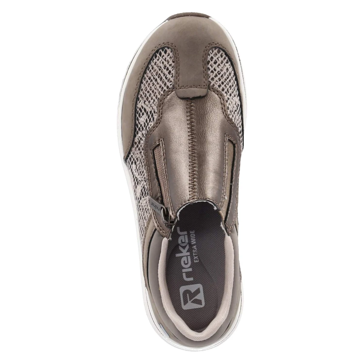 Slip-On-Sneaker - braun kombi