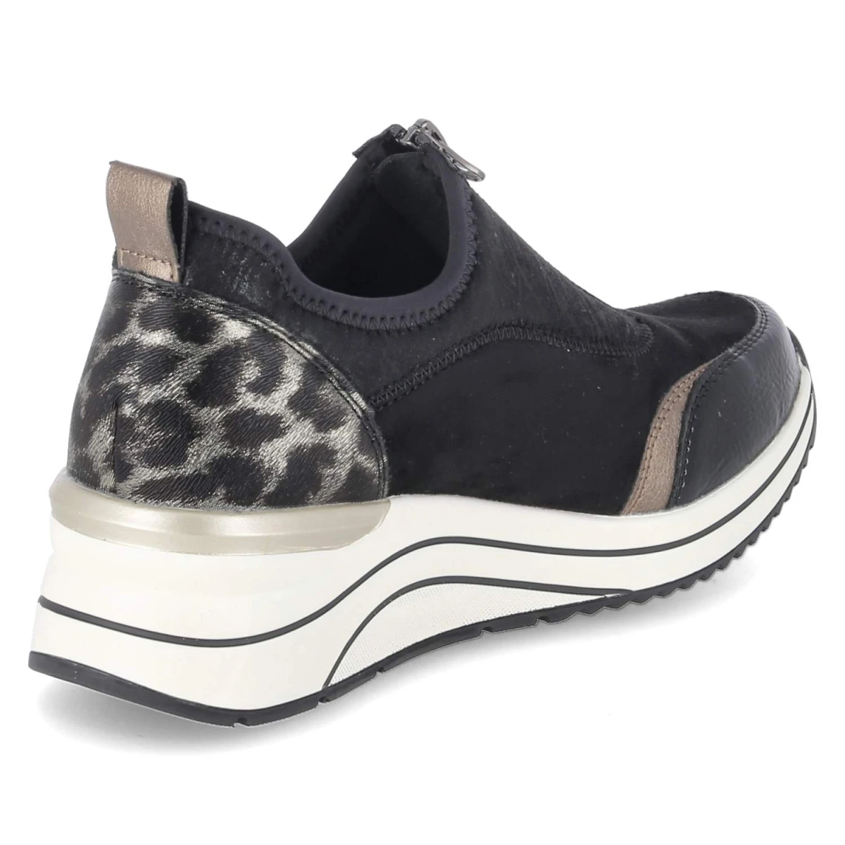 Low Sneaker - schwarz kombi