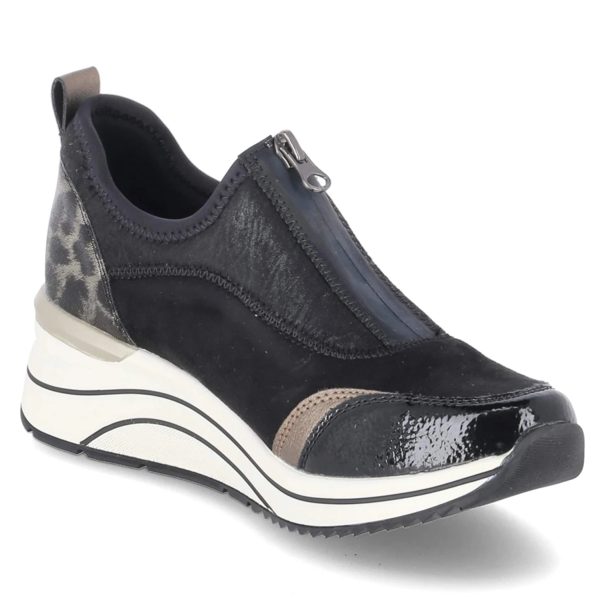 Low Sneaker - schwarz kombi