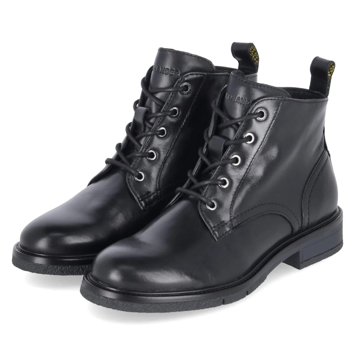 Schnüstiefeletten - black