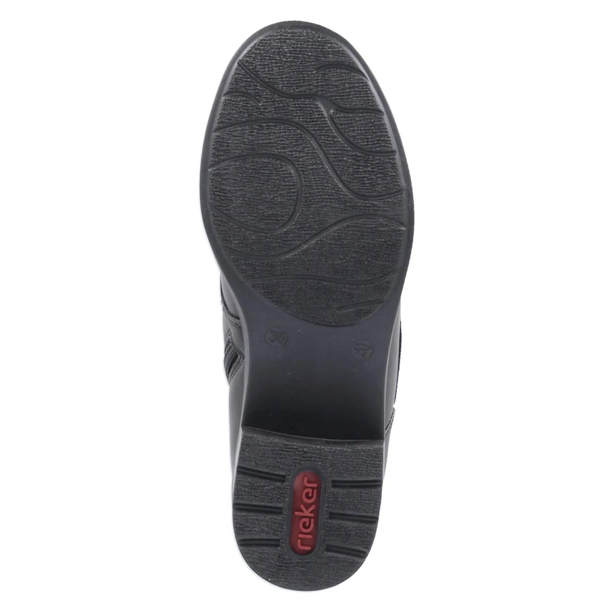 Schnürstiefeletten - schwarz