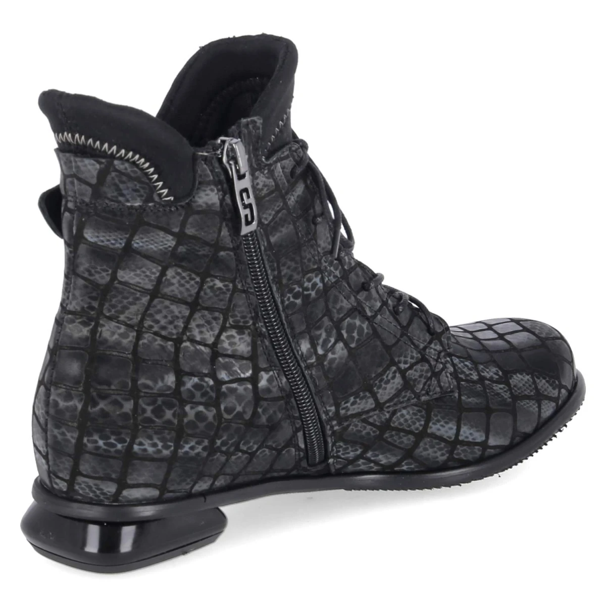 Ankle Boots - Grau/Schwarz