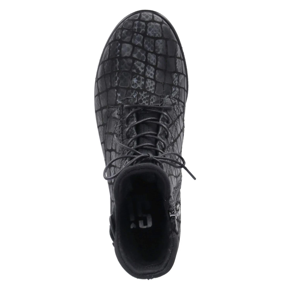 Ankle Boots - Grau/Schwarz