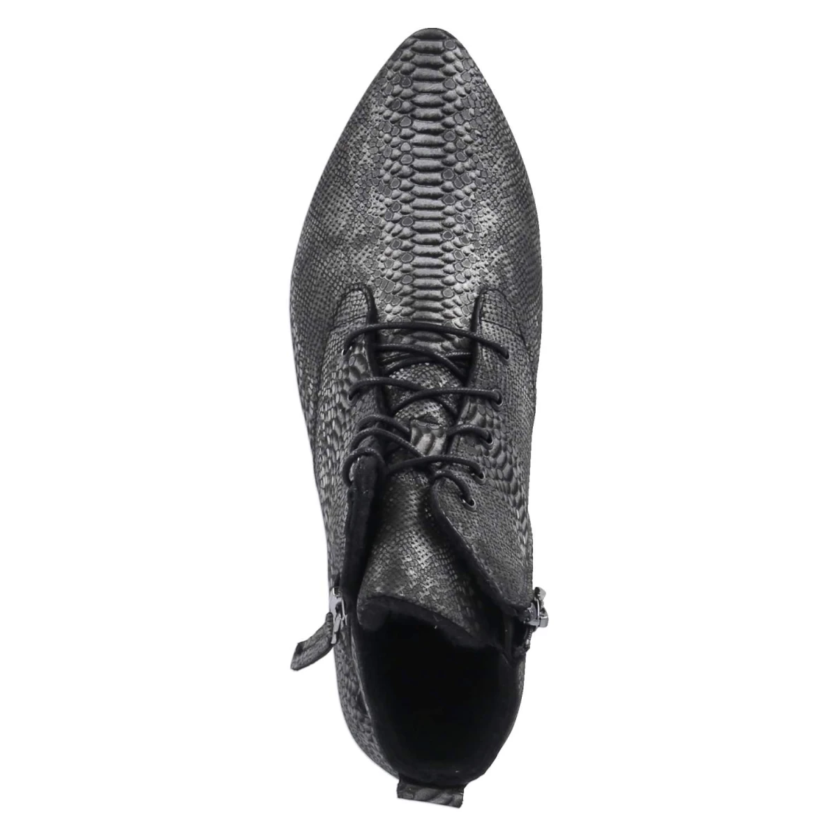 Ankle Boots - Schwarz/Grau