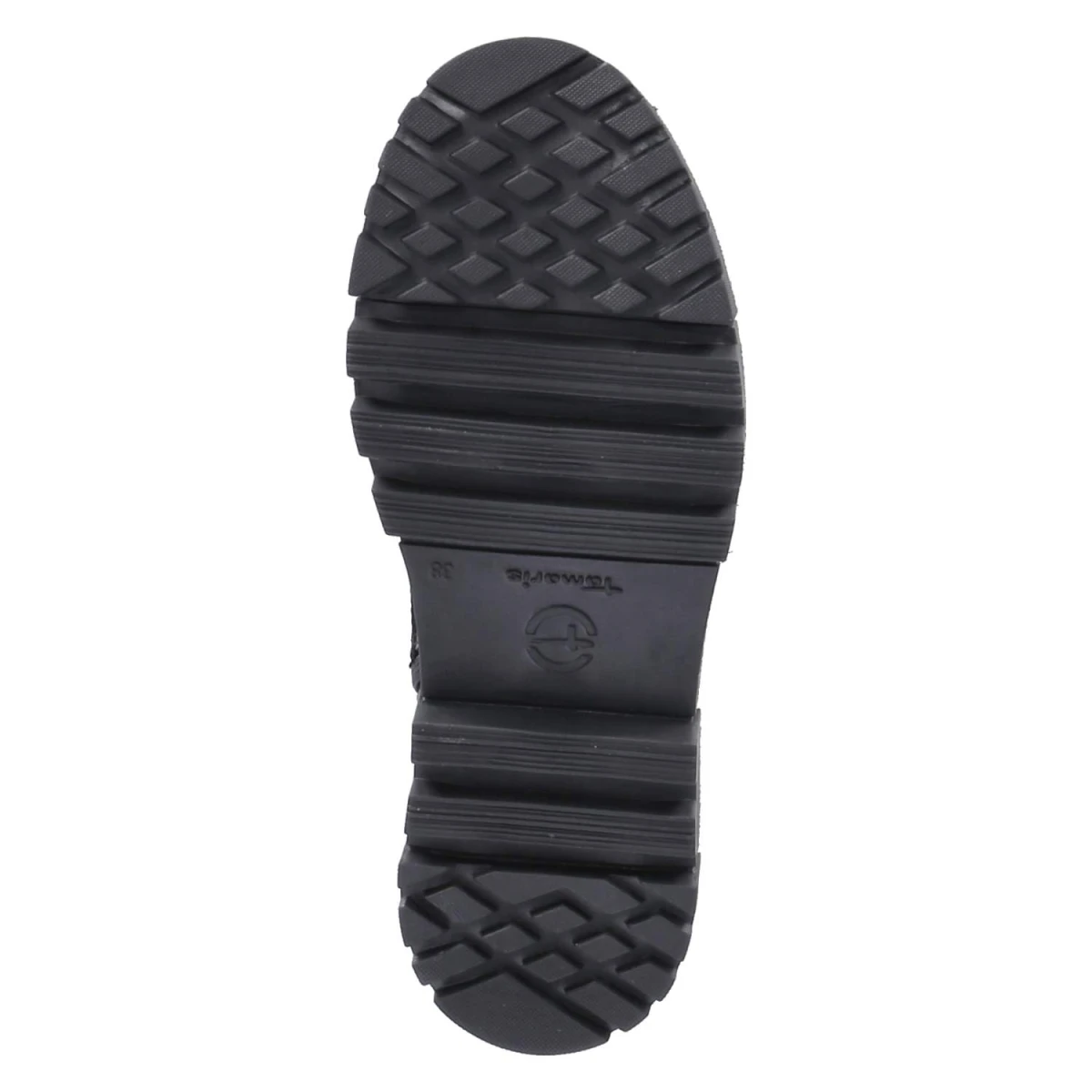 Schnürstiefeletten - BLACK LEATHER